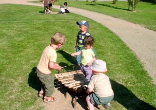 jardin musicale sculpture sonore
