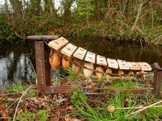 installation musicale jardin animation