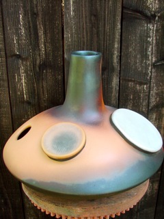 udu drum 38 col long avec deux tambours