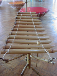 xylophone en roseau vietnam