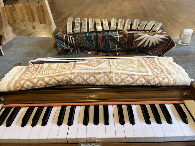 clavier percussion en argile