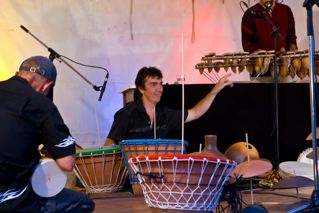 concert de percussion en argile fabriqués par l'atelier terre et son