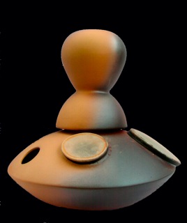 udu ats avec tambour et cloche c&eacute;ramic