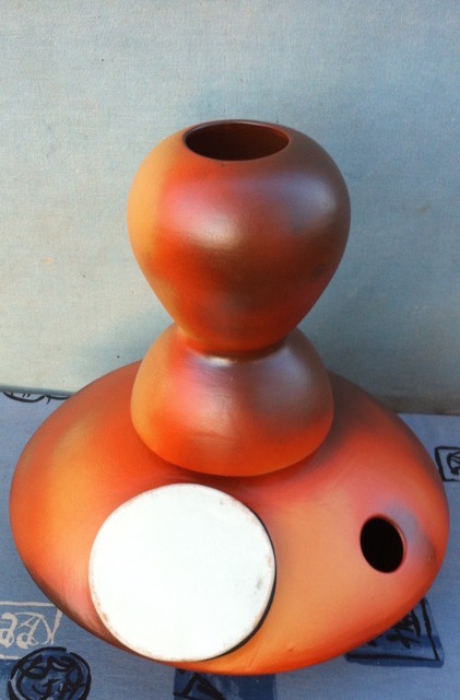 udu avec tambour pour gaucher