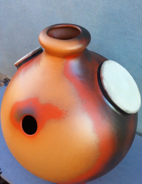 udu avec tambour percussion atelier terre et son