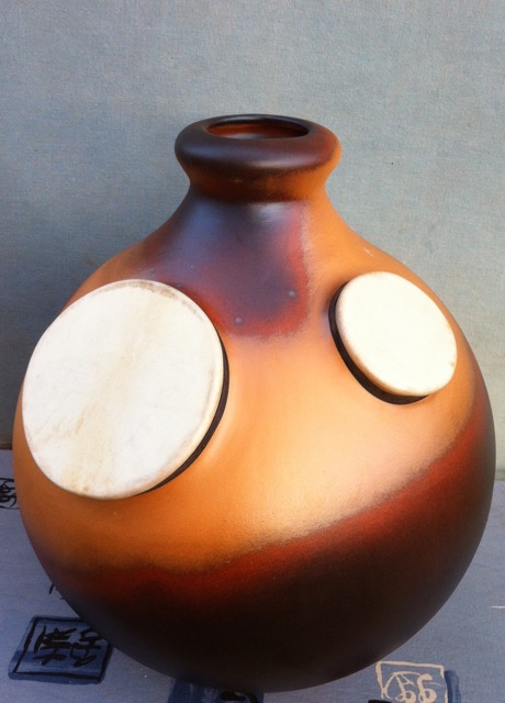 udu drum pottery
