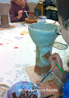 cours poterie modelage argile