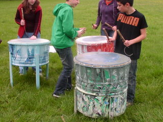 fabriquer instrument musique recyclage
