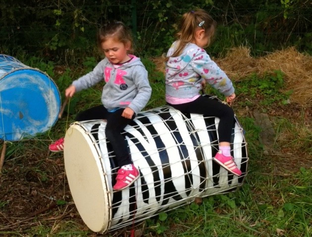 tambour de jardin ludique découverte instrument musique du monde