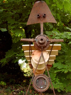 jardin singulier décoration artistique