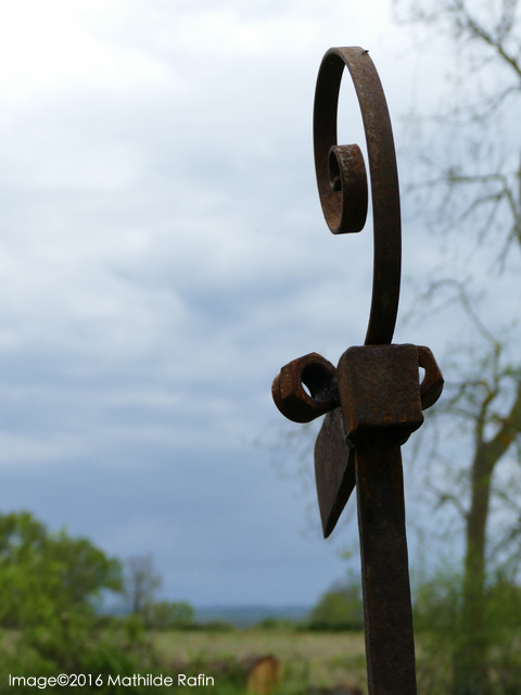 sculpture art primitif décoration sonore pour jardin