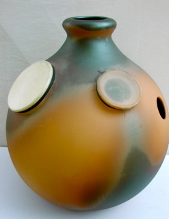 udu 39 cm avec deux tambour percussion ATS