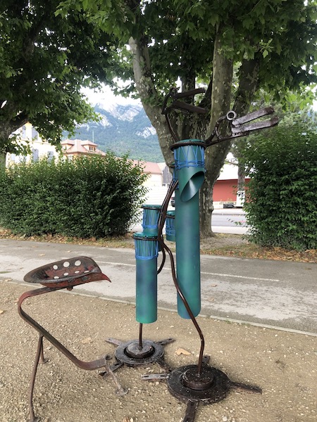 sculpture récup-art