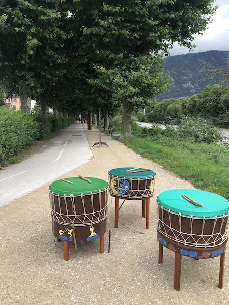tambour de plein air