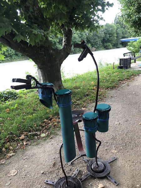 sculpturemulti-tambour de plein air