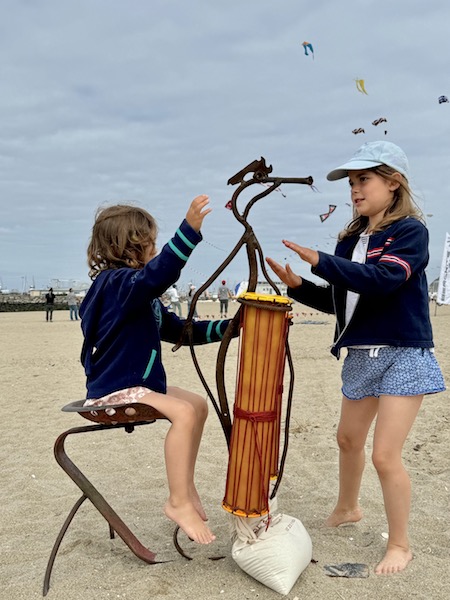 sculpture musicale hippocampe