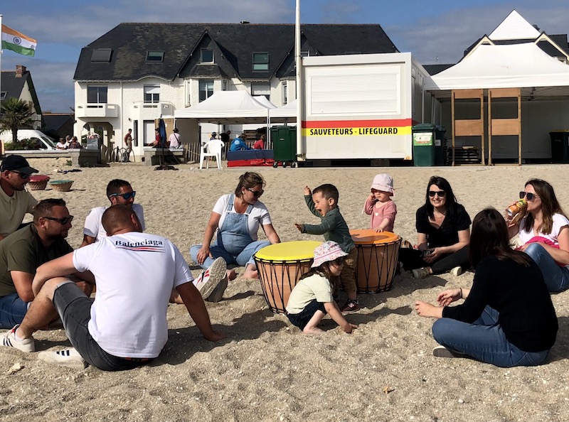 tambour de plage