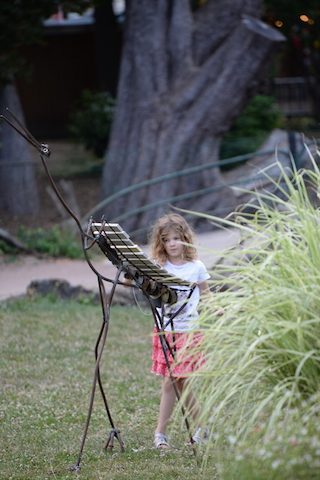 instruments de musique géant pour le plein air