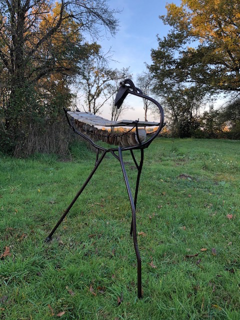 instrument de musique géant sculpture musicale