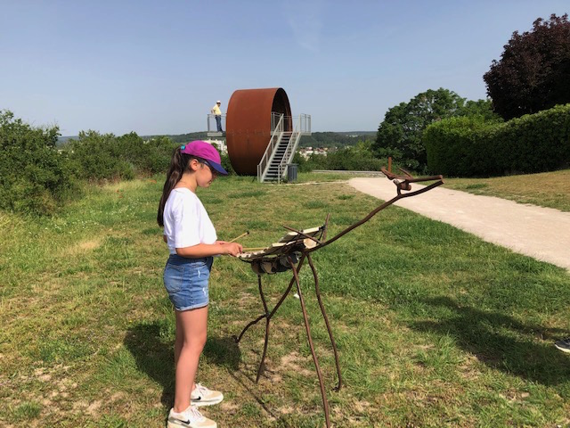 instrument de musique géants pour le plein air