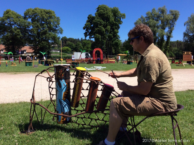 Installation sonore tout public intéractive ludique sensible