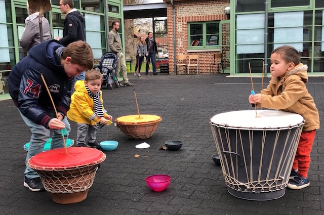 jeux musicaux intéractif sonore de plein air