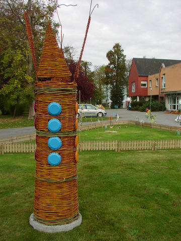 installation sonore géante de plein air jardin d'éveil IME