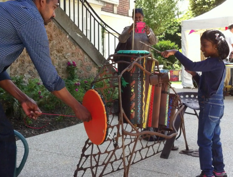 installation sonore ludique intéractive tout public sentier découverte sensoriel