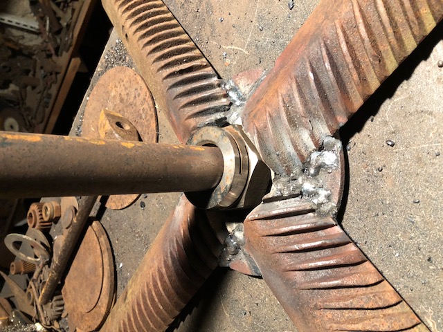 pied tambour extérieur