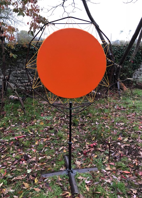 tambour géant décoration espace vert