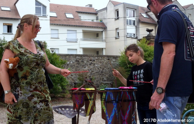 sculpture sonore animation extérieur ludique pédagogique