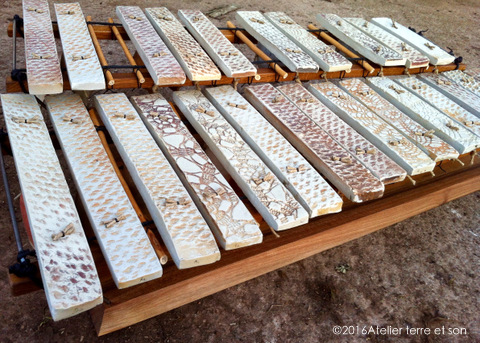 Clavier percussion Atelier terre et son