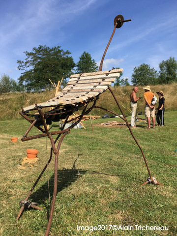 Instrument de musique géant percussion ludique pour l'animation d'évènement culturelle fête location vente