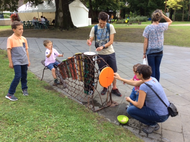 sculpture musicale pour le jardin et les espaces verts