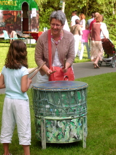 animation nature et environement instrument en recyclage