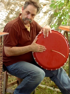 percussion en argile tambour a friction